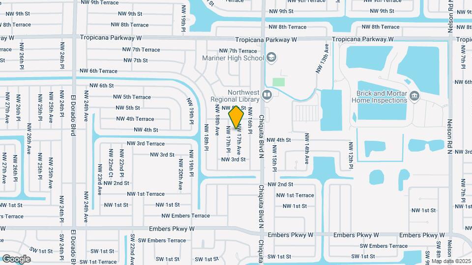 408 NW 17th Ave Map and Location Details