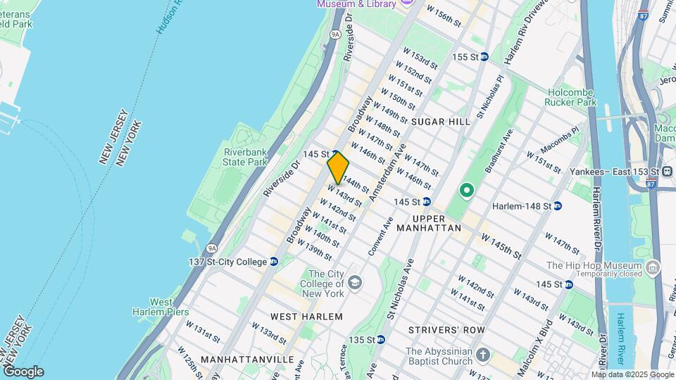 523 W 143rd St Map and Location Details