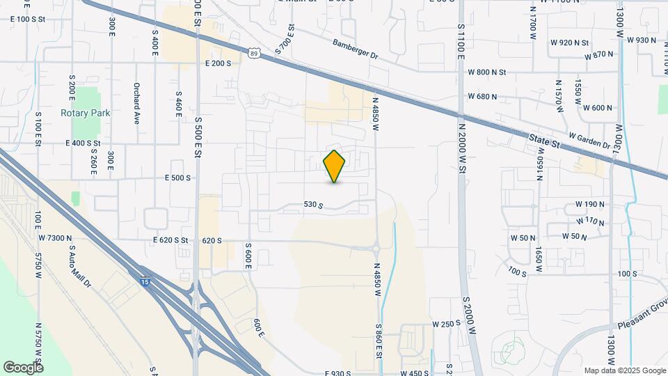 796 E 500 S, Unit 301 Map and Location Details