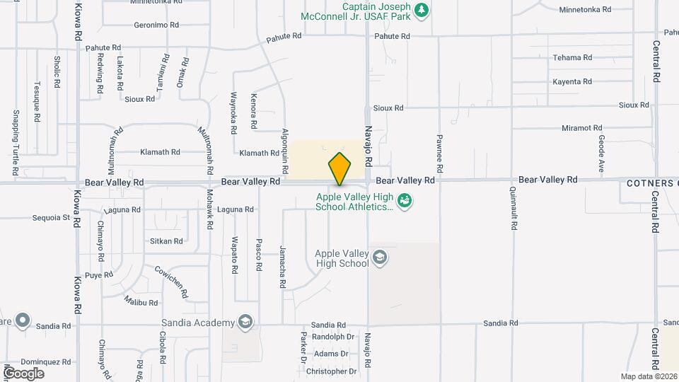 21625 Bear Valley Rd, Unit #D Mapa y Detalles de la Ubicación