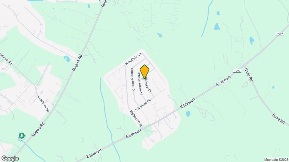 13993 Buckskin Dr Map and Location Details