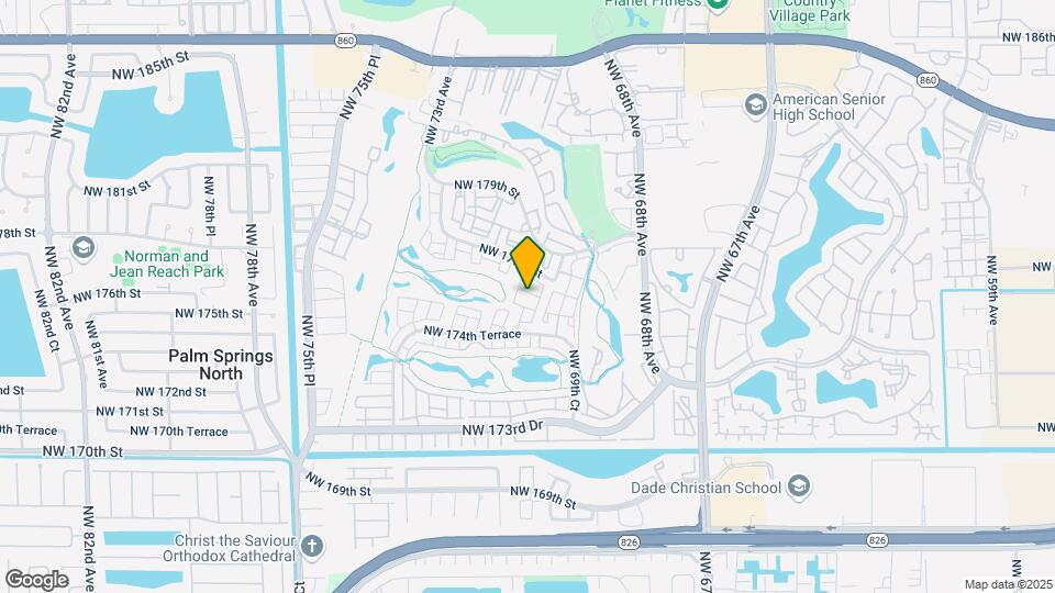 6920 NW 177th St Mapa y Detalles de la Ubicación