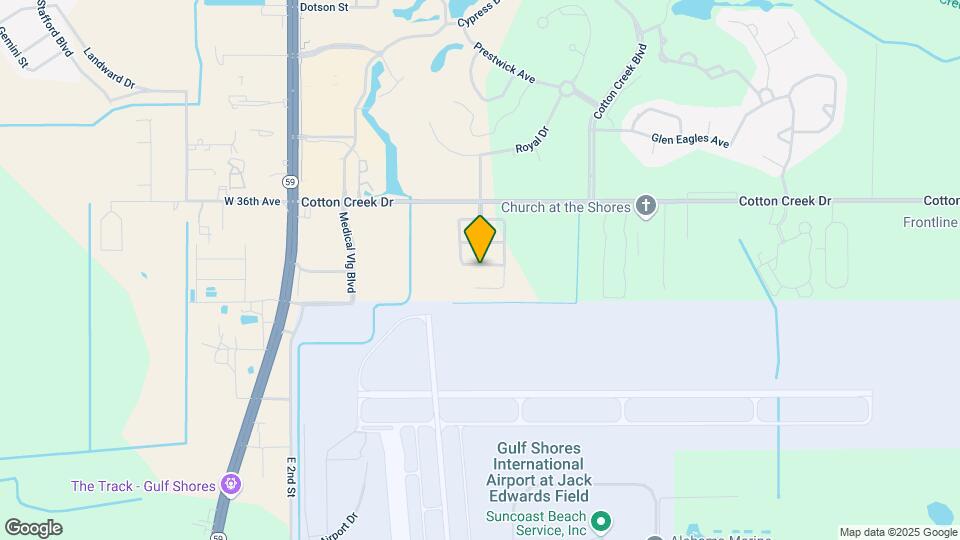 341 Cotton Bay Ln Map and Location Details
