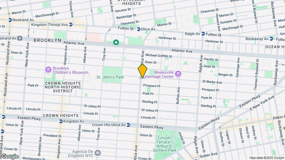 145 Utica Ave Mapa y Detalles de la Ubicación