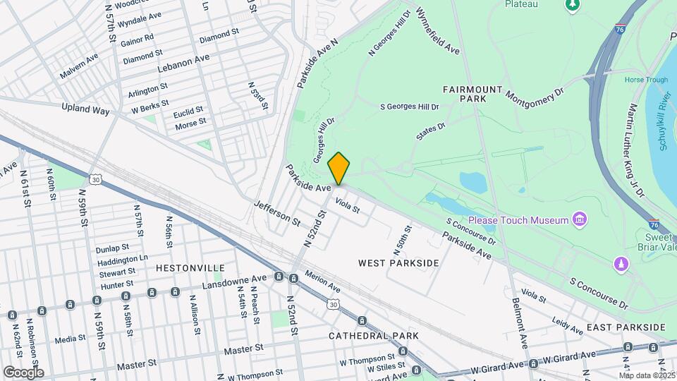 5172 Parkside Ave Mapa y Detalles de la Ubicación