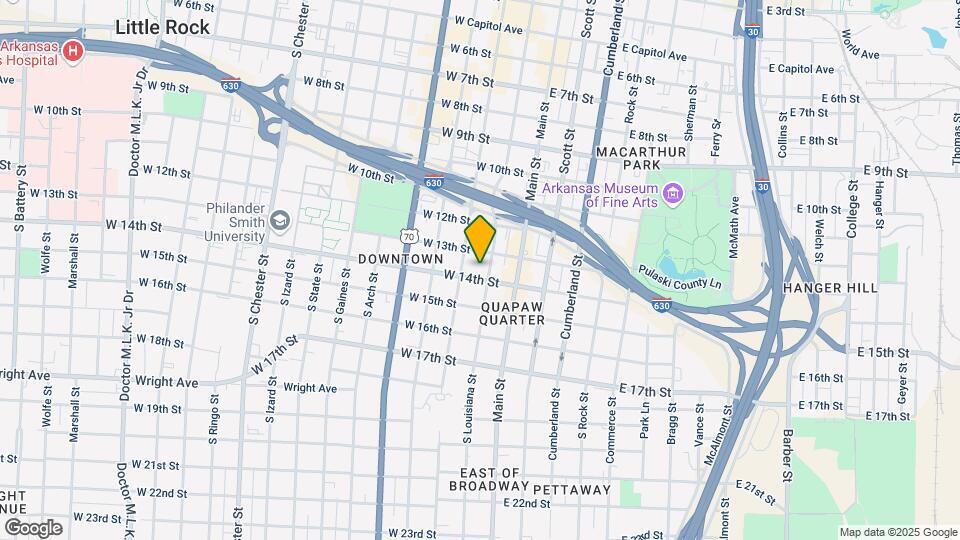 1312 Louisiana St Map and Location Details