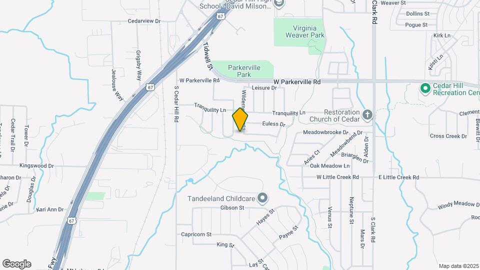 933 Wilderness Pass Map and Location Details