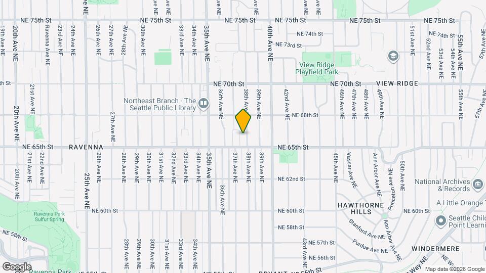 6517 38th Ave NE Map and Location Details