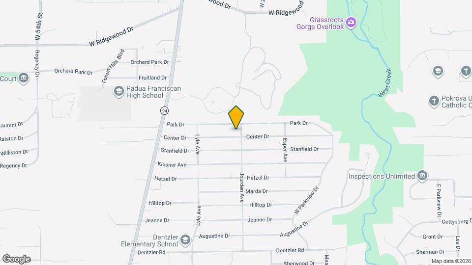 3210 Center Dr Mapa y Detalles de la Ubicación