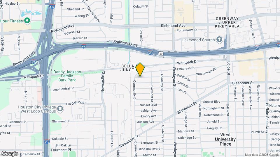 4243 Purdue St Map and Location Details