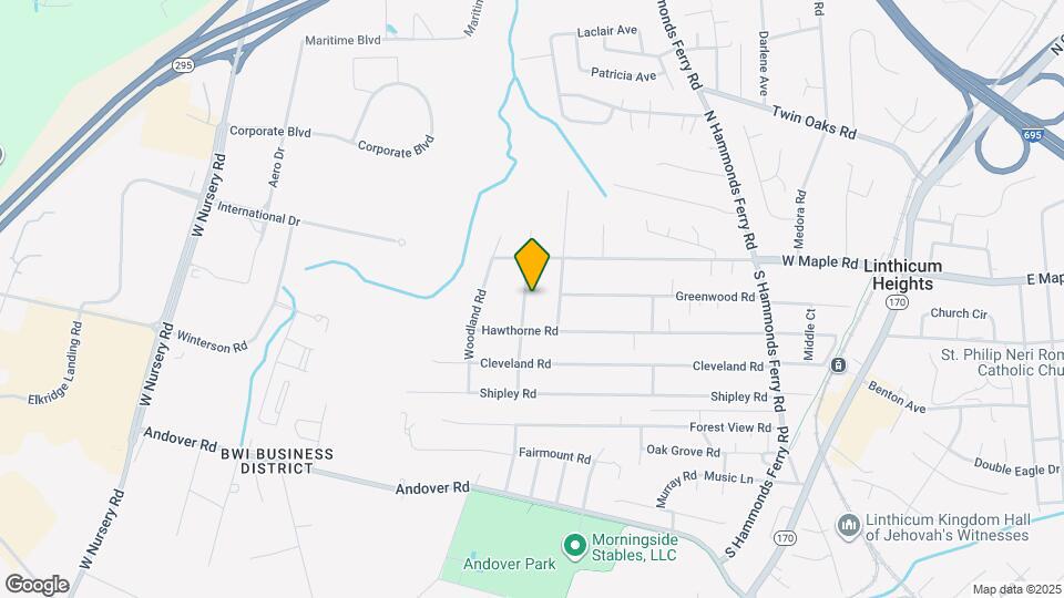 6219 Groveland Rd Map and Location Details