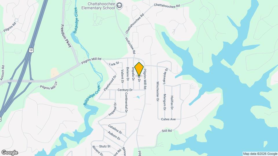 2674 Fairlane Dr Map and Location Details
