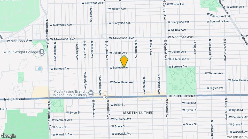 4155 N Marmora Ave Map and Location Details