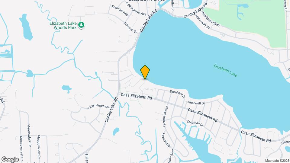 Elizabeth Lake Estates Map and Location Details