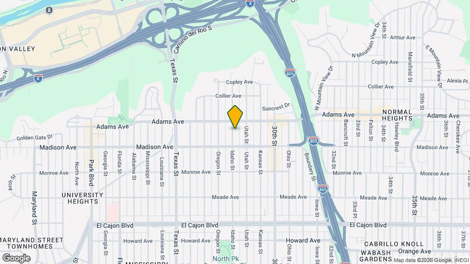 4659 Idaho St, Unit 4659 Mapa y Detalles de la Ubicación