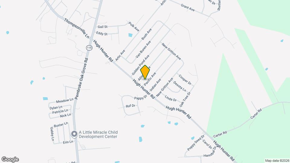 401 Pacific Ave Map and Location Details