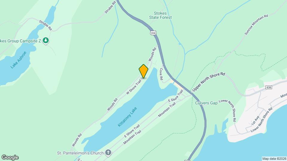 41 W Shore Trail Map and Location Details