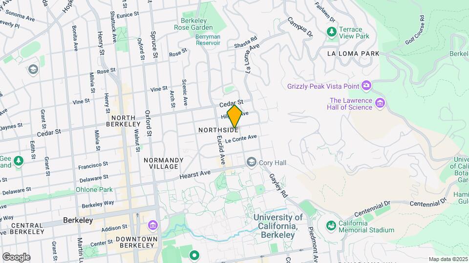 2576 Virginia St Map and Location Details