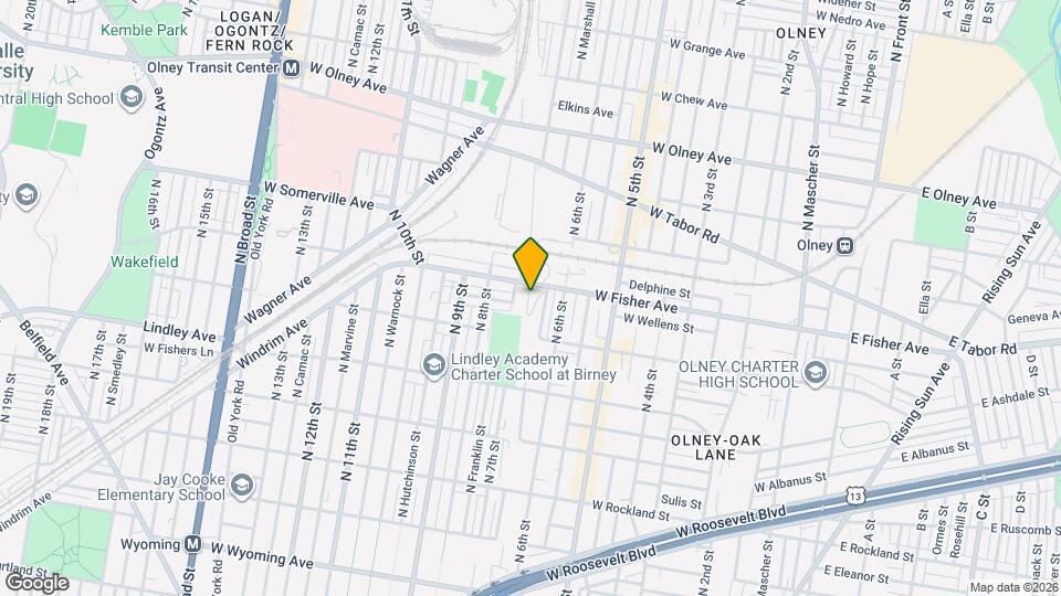 630 W Fisher Ave, Unit 1 Map and Location Details