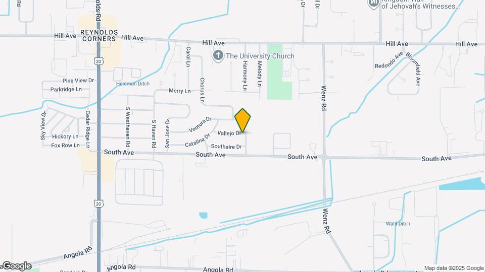 418 La Jolla Dr Map and Location Details