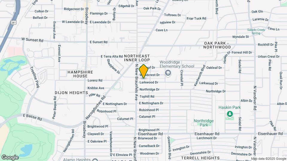 115 Larkwood Dr Map and Location Details