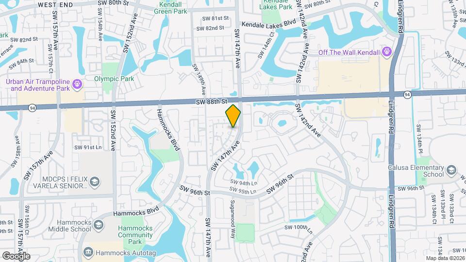9055 SW 147th Ct Map and Location Details