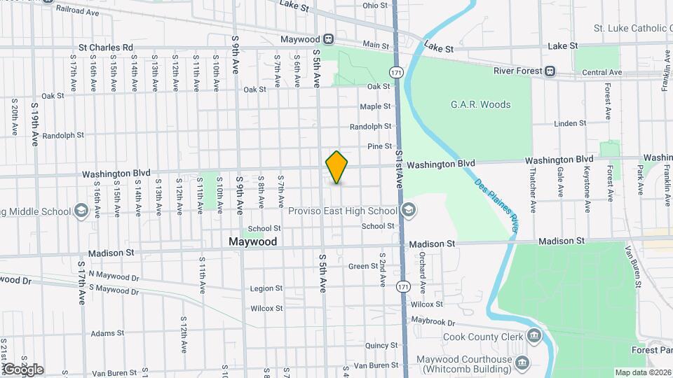 414 Walnut St-Unit -414-309 Map and Location Details