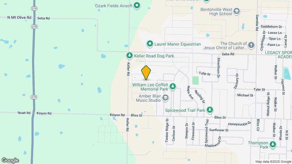1701 Forest Dr Map and Location Details
