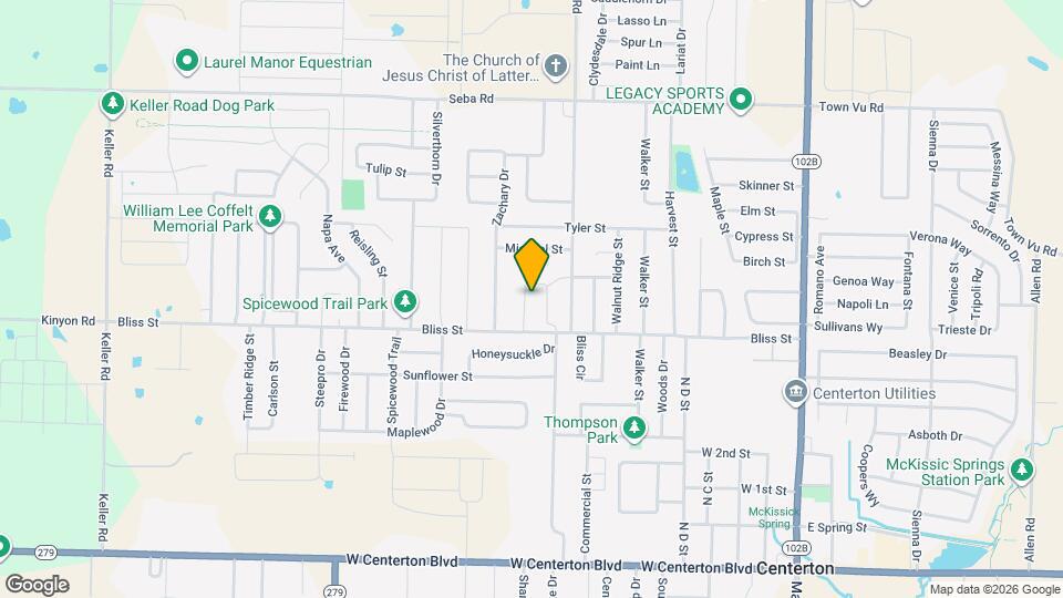 717 Sun Meadow Dr Map and Location Details