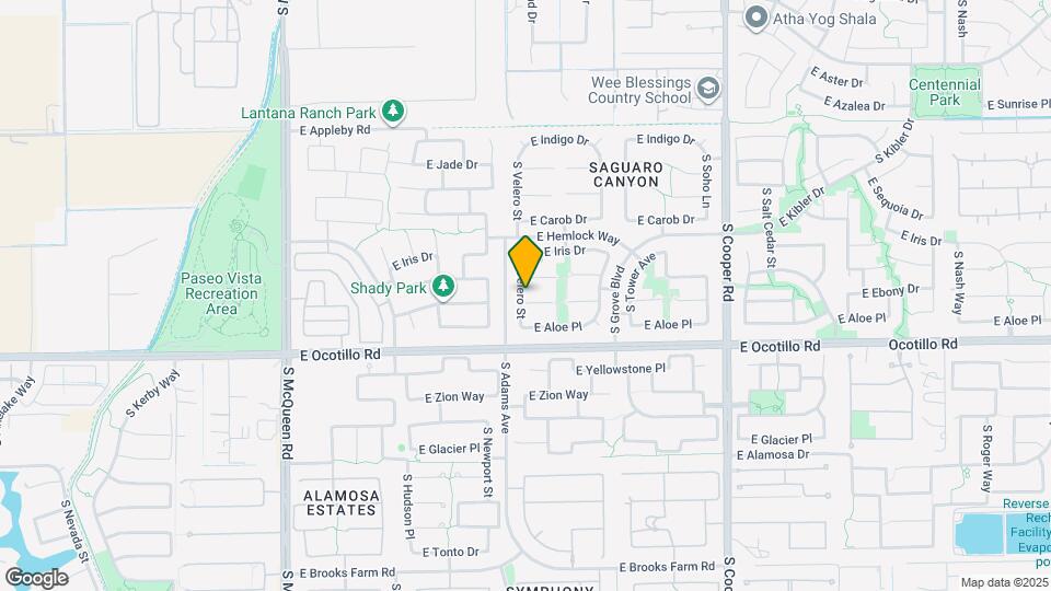 1522 E Ebony Pl Map and Location Details