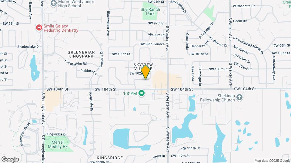 1012 SW 103rd St Map and Location Details