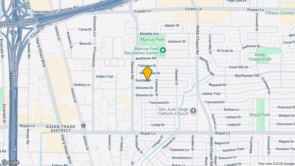 2950 Sundial Dr Map and Location Details