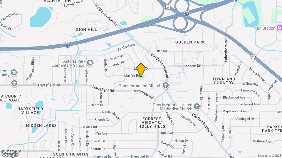 1818 Sylvan Ct Map and Location Details