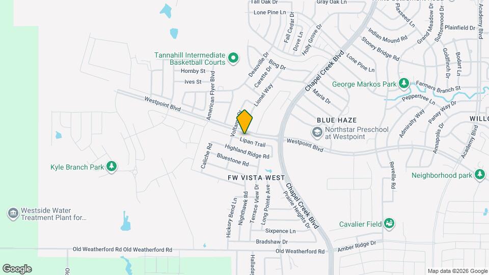 10616 Lipan Trail Map and Location Details