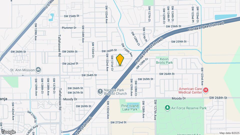 13040 SW 262nd Ln Map and Location Details