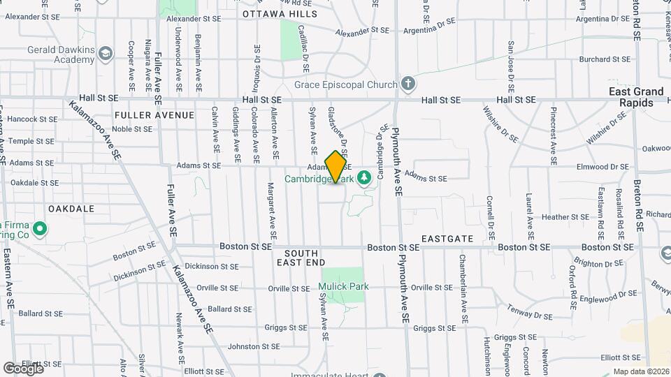 1628 Winick St SE Map and Location Details