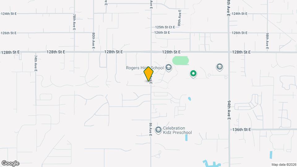 13104 86 Ave E Map and Location Details