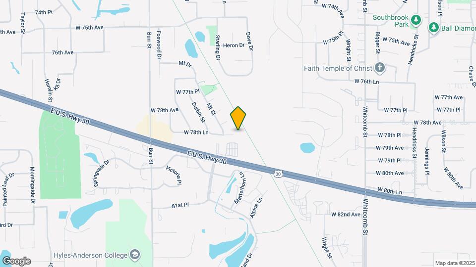 5109-5111 W 78th Ln Map and Location Details