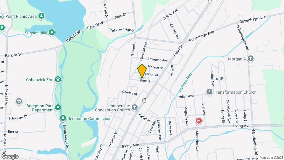 87 Penn St Map and Location Details