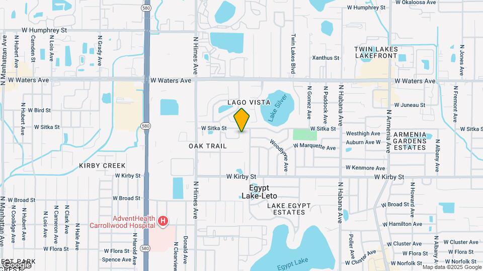 3308 Glen Meadow Ct Map and Location Details