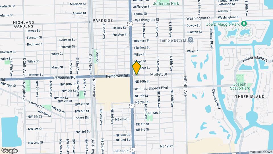 616 Moffett St Map and Location Details