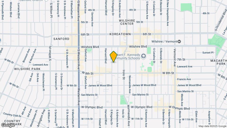 NEW 2 Bed, 2 Bath LOFTS! HEART OF KOREATOWN Map and Location Details