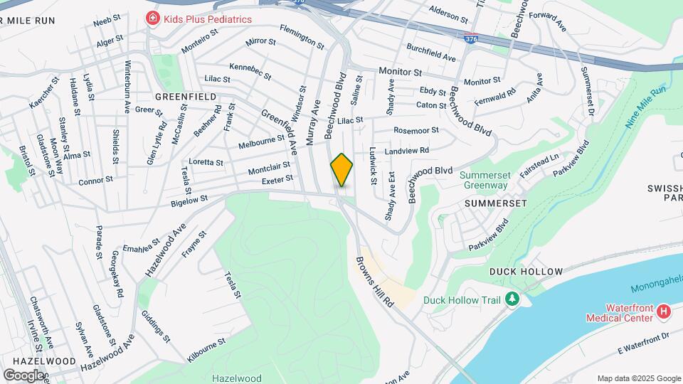 3406 Beechwood Blvd, Unit 3406 Beechwood Blvd Map and Location Details
