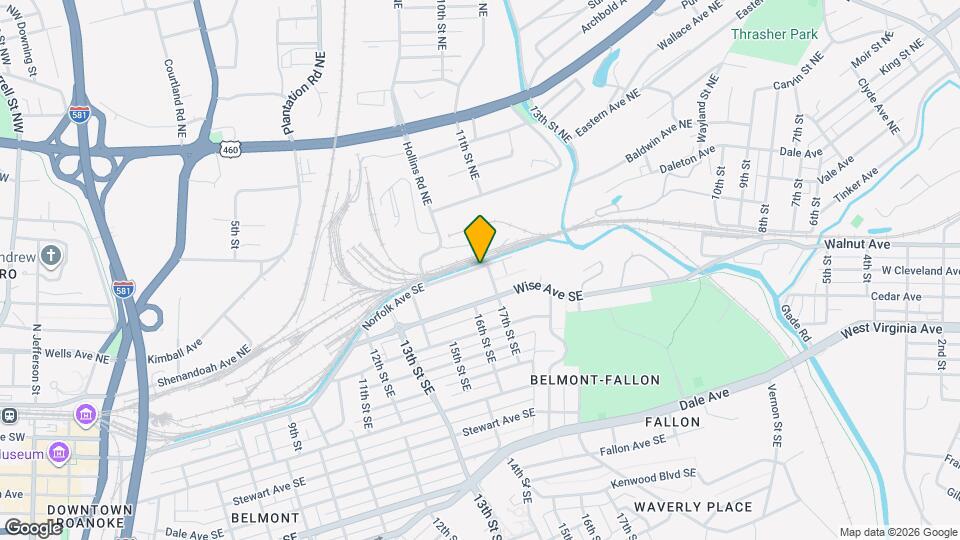 1 17th St SE Map and Location Details