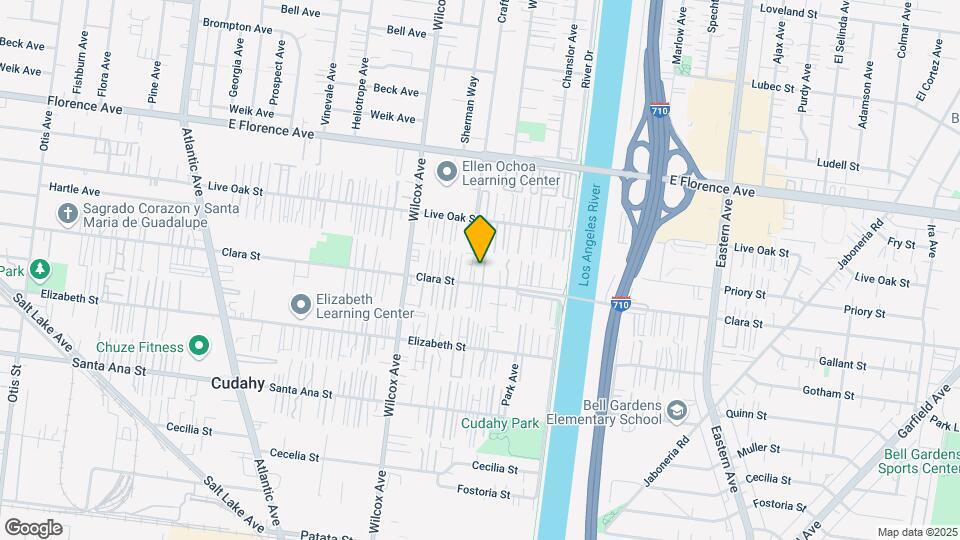 5143-5147 Clara St Map and Location Details