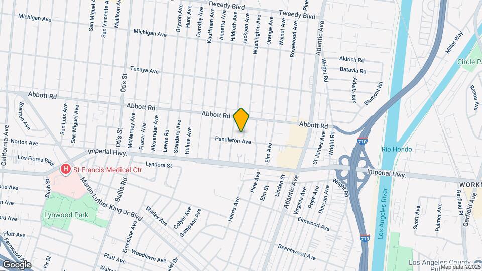 10841 Washington Ave Map and Location Details