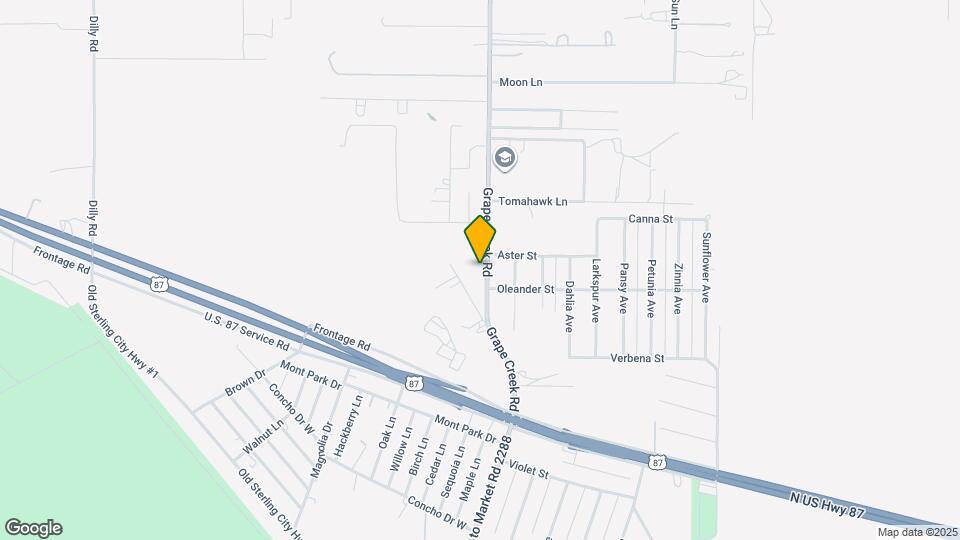 8575 Grape Creek Rd Map and Location Details