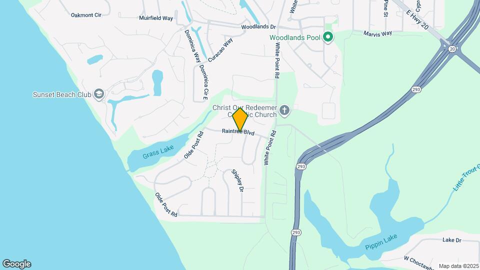 123 Raintree Blvd Map and Location Details