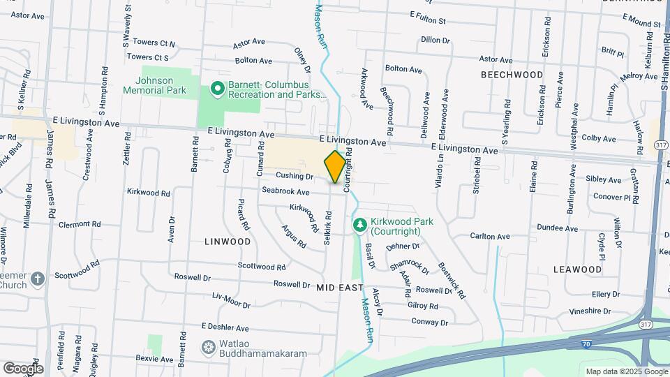 3656 Seabrook Ave Mapa y Detalles de la Ubicación