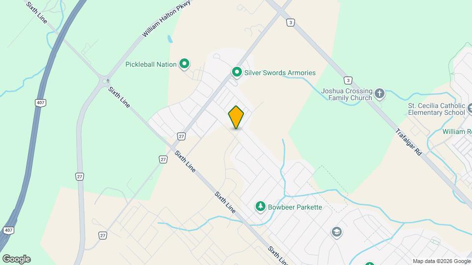 121 Settlers Rd E Map and Location Details